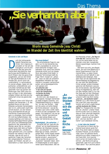 Perspektive 2007 07 sie verharrten aber