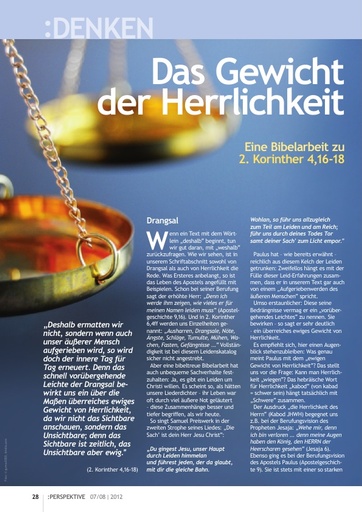 Perspektive 2012 07 das gewicht der herrlichkeit