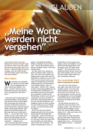 Perspektive 2012 04 meine worte werden nicht vergehen