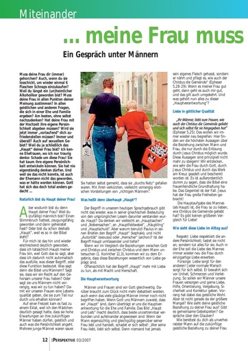 Perspektive 2007 03 meine frau muss mir gehorchen basta