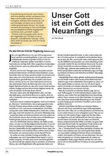Perspektive 2015 05 unser gott ist ein gott des neuanfangs