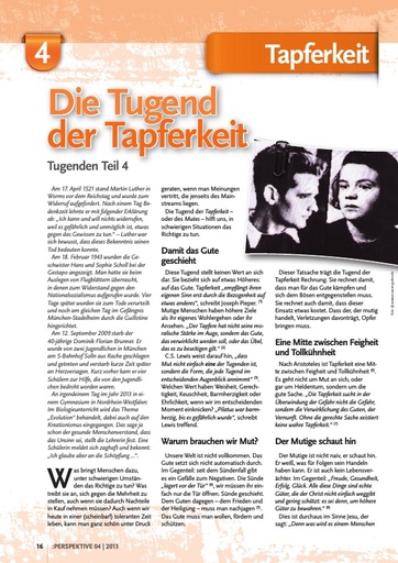 Perspektive 2013 04 die tugend der tapferkeit