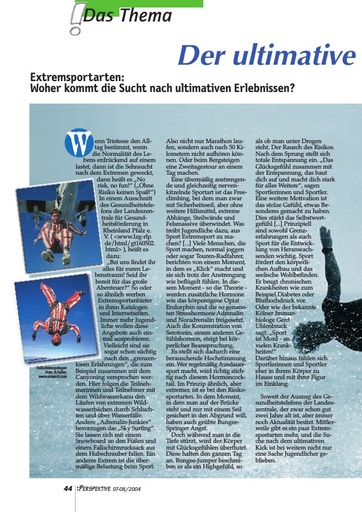 Perspektive 2004 07 der ultimative kick