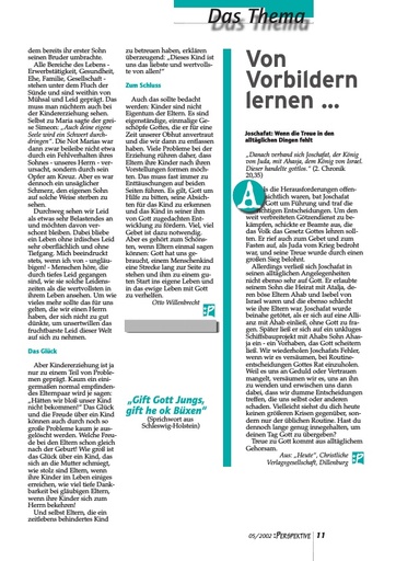Perspektive 2002 05 von vorbildern lernen