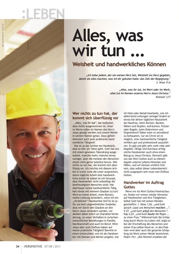 Perspektive 2011 07 alles was wir tun
