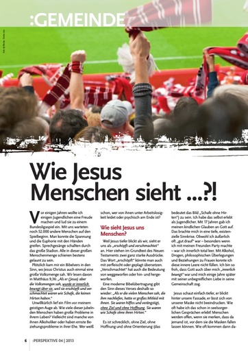 Perspektive 2013 04 wie jesus menschen sieht