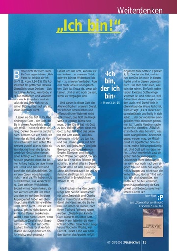 Perspektive 2006 07 ich bin