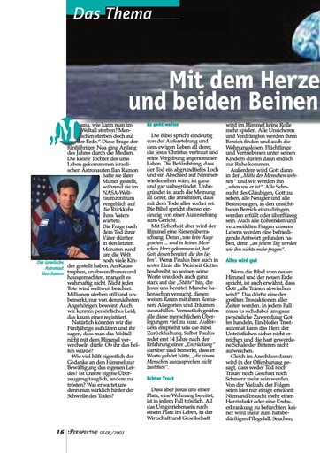 Perspektive 2003 07 mit dem herzen im himmel