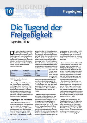 Perspektive 2013 11 die tugend der freigebigkeit