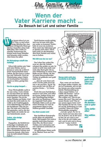 Perspektive 2002 06 wenn der vater karriere macht