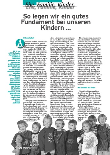 Perspektive 2001 01 so legen wir ein gutes fundament