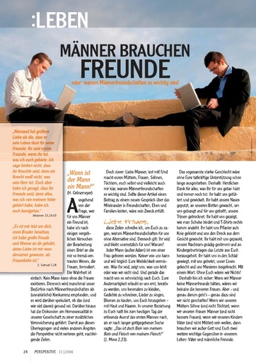 Perspektive 2008 11 maenner brauchen freunde