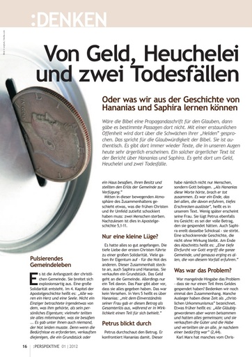 Perspektive 2012 01 von geld heuchelei und zwei todesfaellen