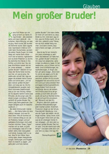 Perspektive 2006 07 mein grosser bruder