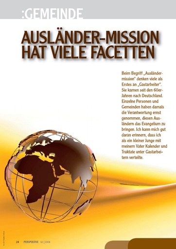 Perspektive 2008 02 auslaendermission hat viele facetten