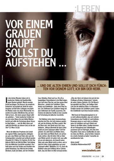 Perspektive 2008 04 vor einem grauen haar sollst du aufstehen