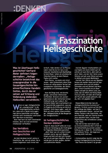 Perspektive 2010 01 faszination heilsgeschichte