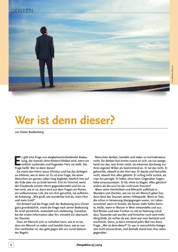 Perspektive 2014 03 wer ist denn dieser