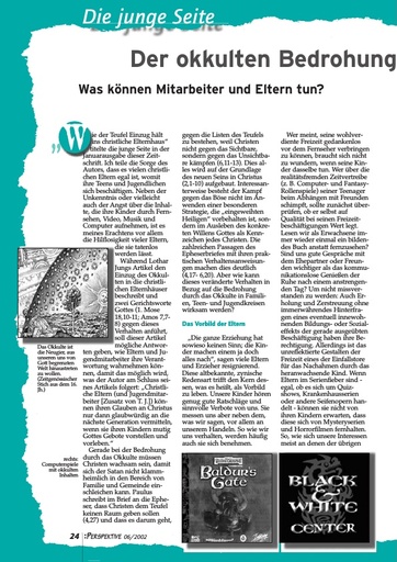 Perspektive 2002 06 der okkulten bedrohung begegnen
