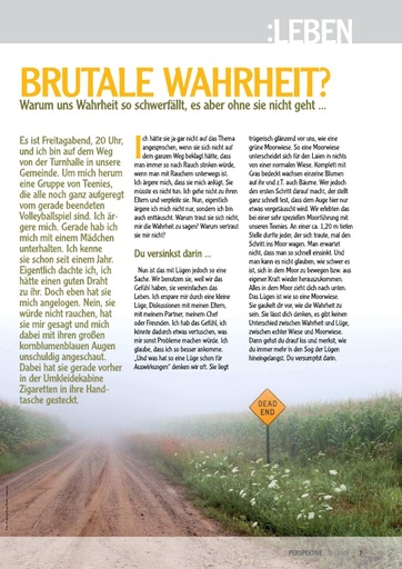 Perspektive 2009 10 brutale wahrheit