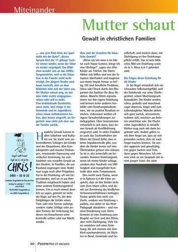 Perspektive 2005 07 mutter schaut weg