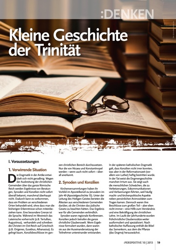 Perspektive 2013 10 kleine geschichte der trinitaet