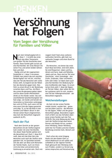 Perspektive 2012 06 versoehnung hat folgen