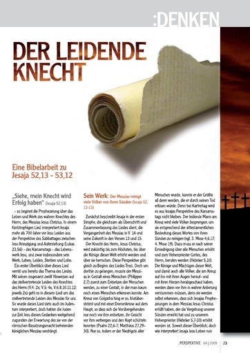 Perspektive 2009 04 der leidende knecht