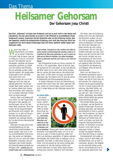 Perspektive 2007 03 heilsamer gehorsam