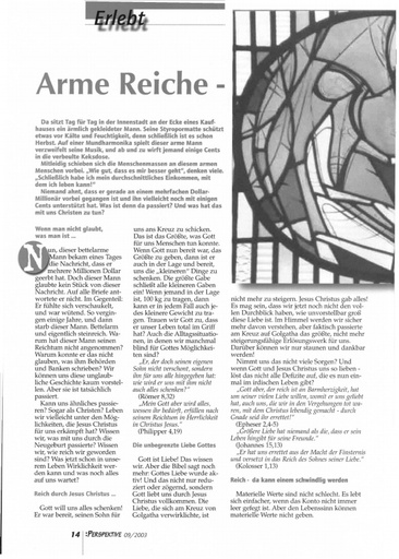 Perspektive 2003 09 arme reiche oder reiche arme