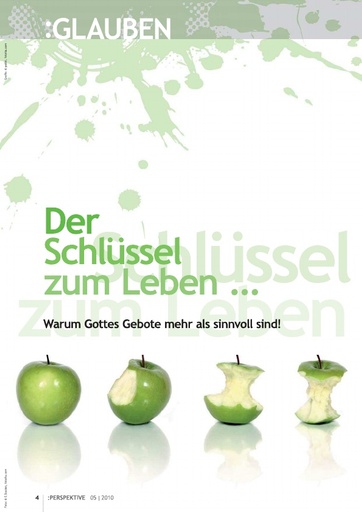 Perspektive 2010 05 der schluessel zum leben