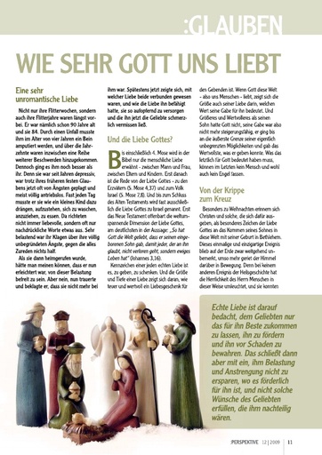 Perspektive 2009 12 wie sehr gott uns liebt