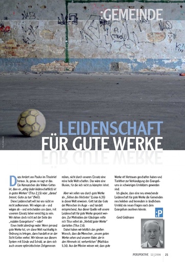 Perspektive 2008 12 leidenschaft fuer gute werke