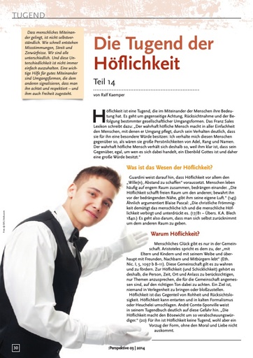 Perspektive 2014 03 die tugend der hoeflichkeit
