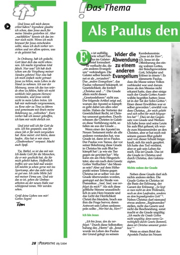 Perspektive 2004 09 als paulus den feuermelder einschlug